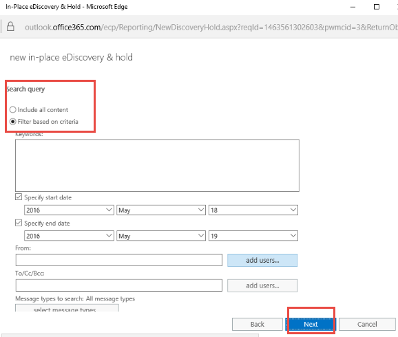 Search Query