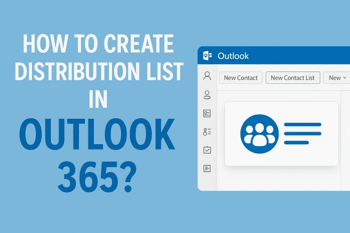create distribution list in outlook 365
