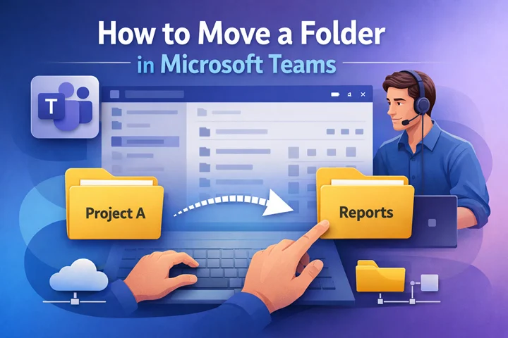 How to Move a Folder in Microsoft Teams