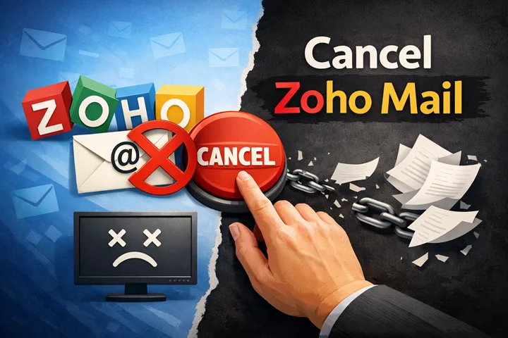 cancel Zoho Mail